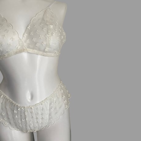ribbon lace white【T-0660】