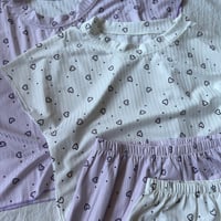 heart pajamas