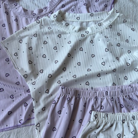 heart pajamas