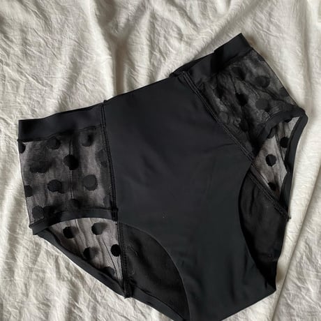 M・Lsize Dot 吸水 Q panty【 A-0651】