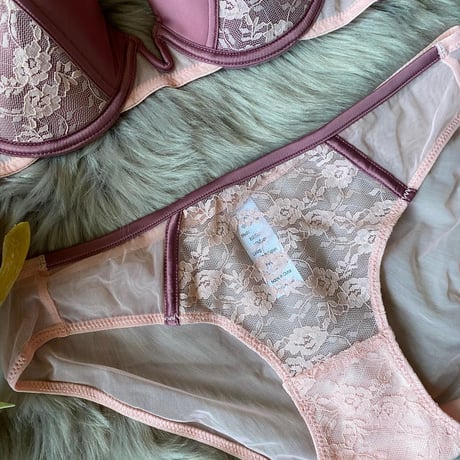 Ami violet pink×light pink【 A-0564-PI】