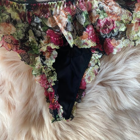 Plus Size flower lace Tshorts③【T-0663】