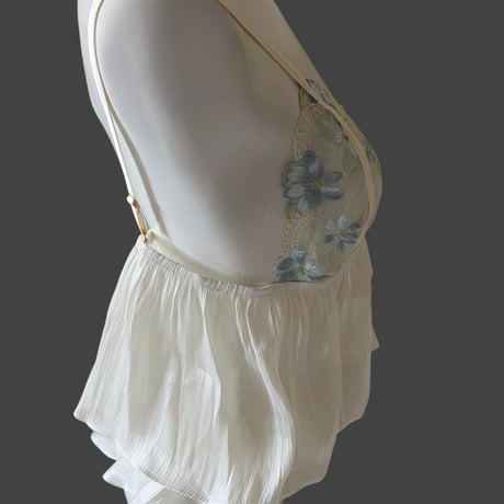 Lily pajamas white【J-0015】