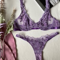 purple flowers【A-0199-PU】