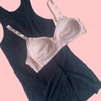 baby pink bralette【K-0006】