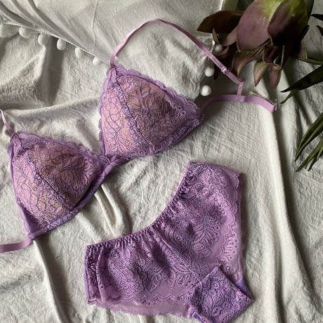 パッド付 purple pink set 【T-0608】