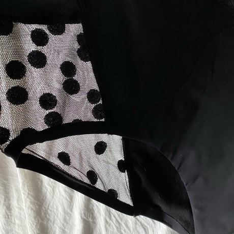M・Lsize Dot 吸水 Q panty【 A-0651】