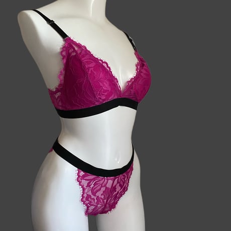 Magenta×Black　【A-0686】