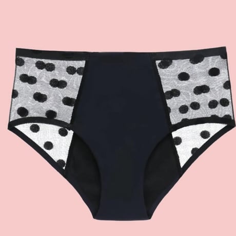 M・Lsize Dot 吸水 Q panty【 A-0651】