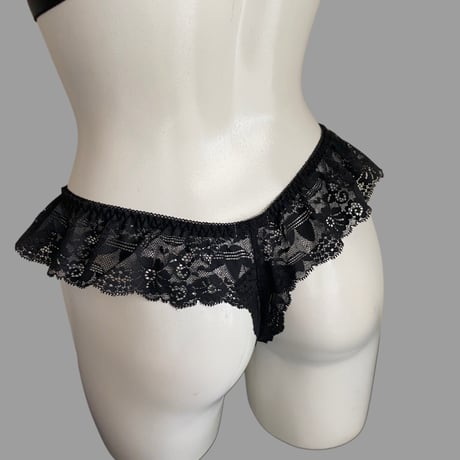 Plus Size flower lace shorts④【T-0676】