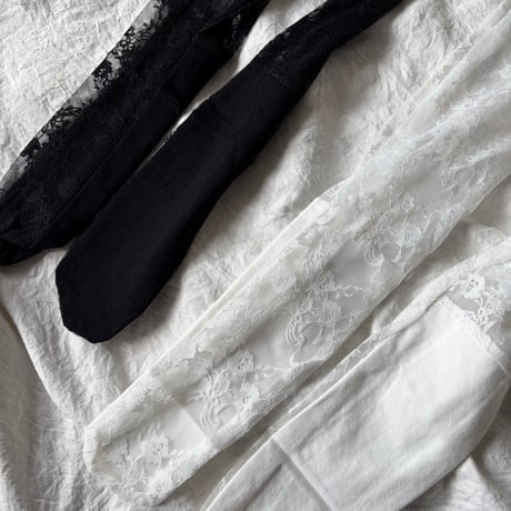Knee-high flower socks【K-0027】