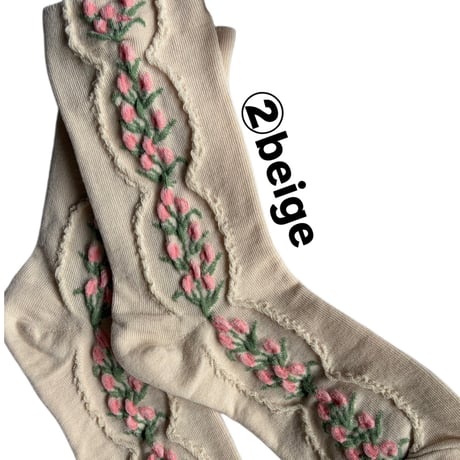 tulip socks【K-0022】