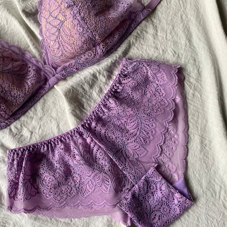 パッド付 purple pink set 【T-0608】