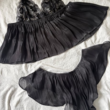 Lily pajamas black【J-0009】