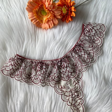 Plus Size flower lace shorts④【T-0676】