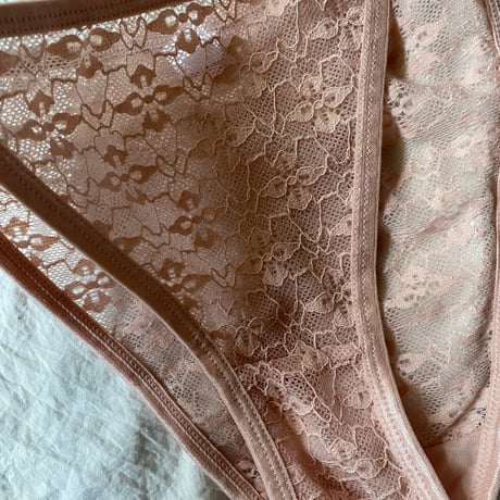 pink bralette set【A-0857】