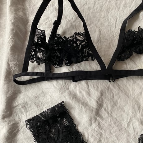 black frill【I-0019】