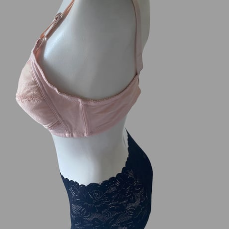 baby pink bralette【K-0006】