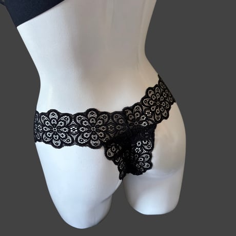 flower lace panties【J-0017】