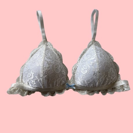 white bralette【H-0038】