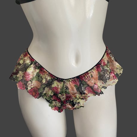 Plus Size flower lace Tshorts③【T-0663】