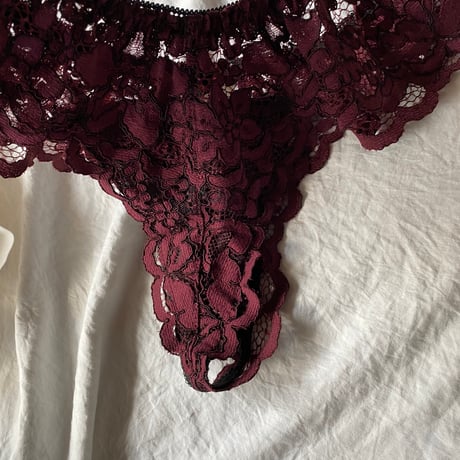 flower lace T【T-0430】