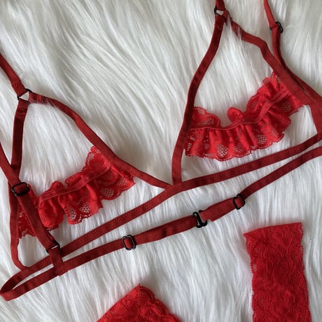 red frill【 I-0018】