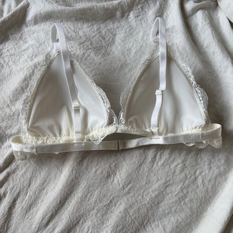 white bralette【H-0038】