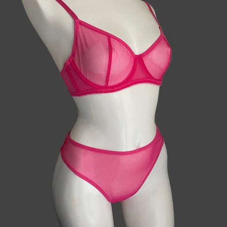 sheer set pink【A-0883-PK】