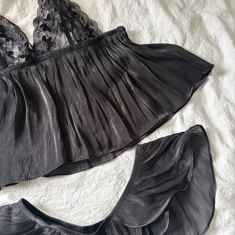 Lily pajamas black【J-0009】