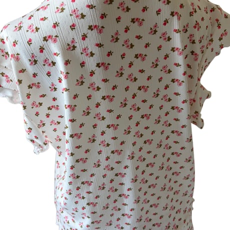ivory flower pajamas
