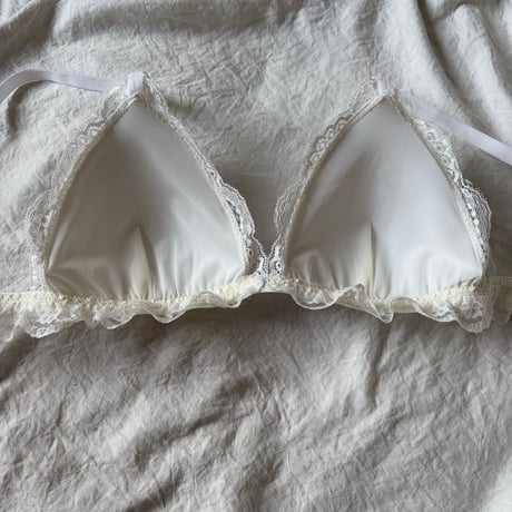 white bralette【H-0038】