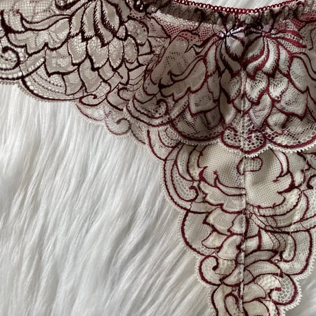 Plus Size flower lace shorts④【T-0676】