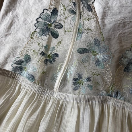 Lily pajamas white【J-0015】