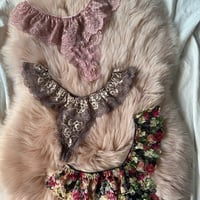 Plus Size flower lace Tshorts③【T-0663】