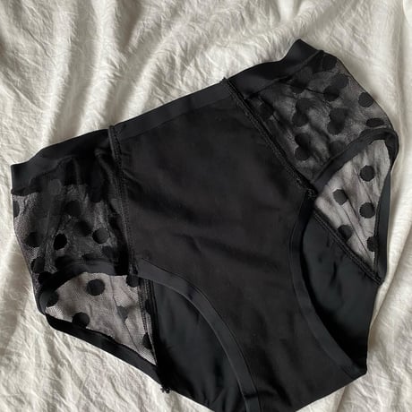 M・Lsize Dot 吸水 Q panty【 A-0651】