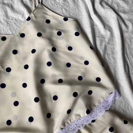 ivory dot pajamas【A-0763】
