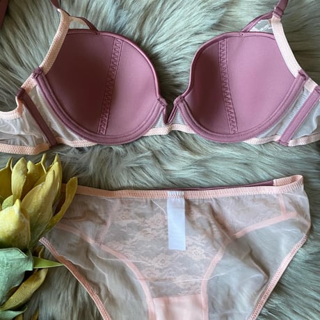 Ami violet pink×light pink【 A-0564-PI】