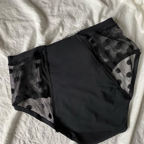 M・Lsize Dot 吸水 Q panty【 A-0651】
