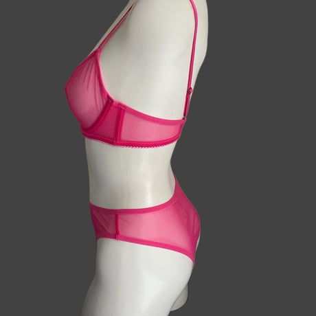 sheer set pink【A-0883-PK】