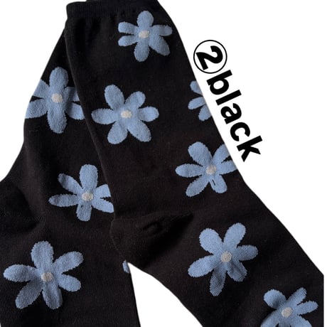 flower socks【K-0023】