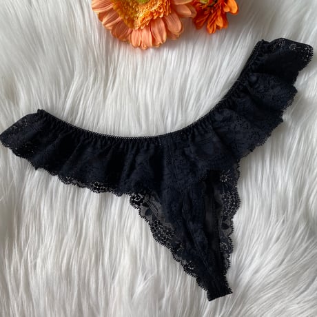 Plus Size flower lace shorts④【T-0676】