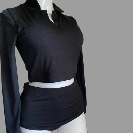 swimwear separate black【S-0018】