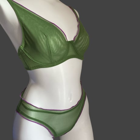 mie green×purple【A-0695-GRE】