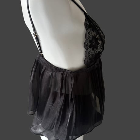 Lily pajamas black【J-0009】