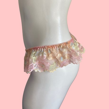Plus Size flower lace Tshorts【T-0656】