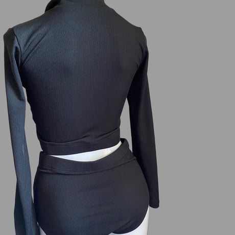 swimwear separate black【S-0018】