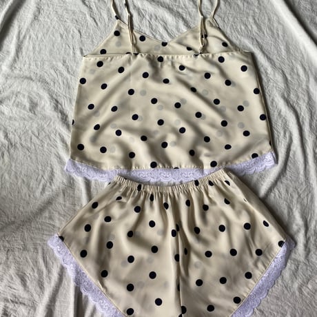 ivory dot pajamas【A-0763】