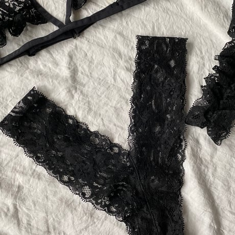 black frill【I-0019】