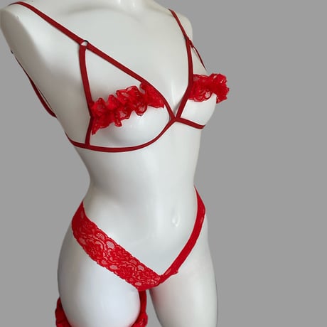 red frill【 I-0018】
